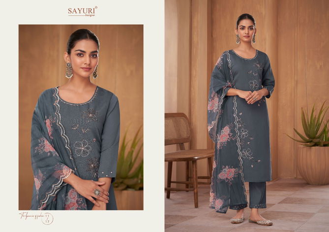 Sayuri Saffron Heavy Festive Wear Wholesale Designer Salwar Suits Catalog